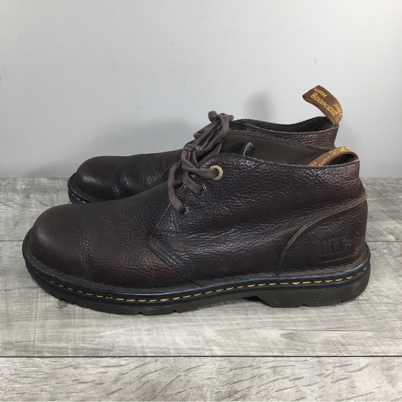 Dr. Martens Doc Sussex Bear Track Leather Men's Grunge Punk Work Boots Size 10 - Picture 7 of 10